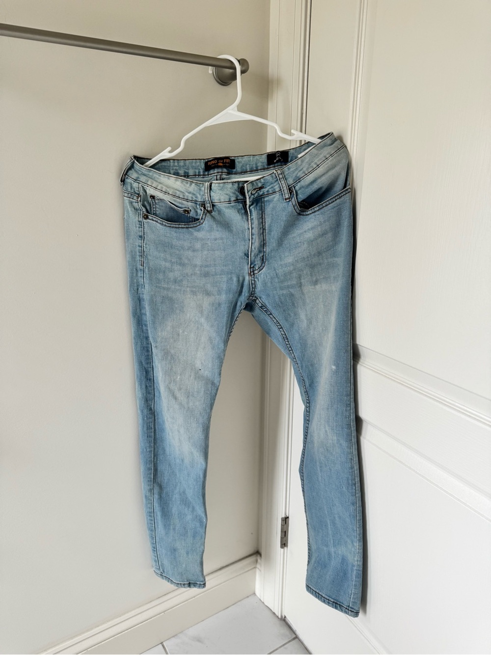 Ring of Fire Light Blue Slim Jeans